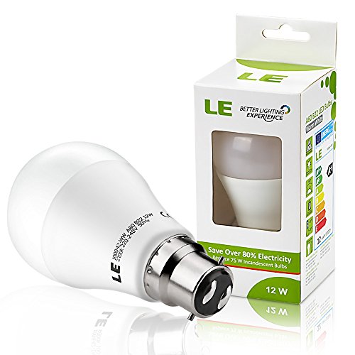 Lighting EVER - Lampadina LED 12 Watt, Attacco a