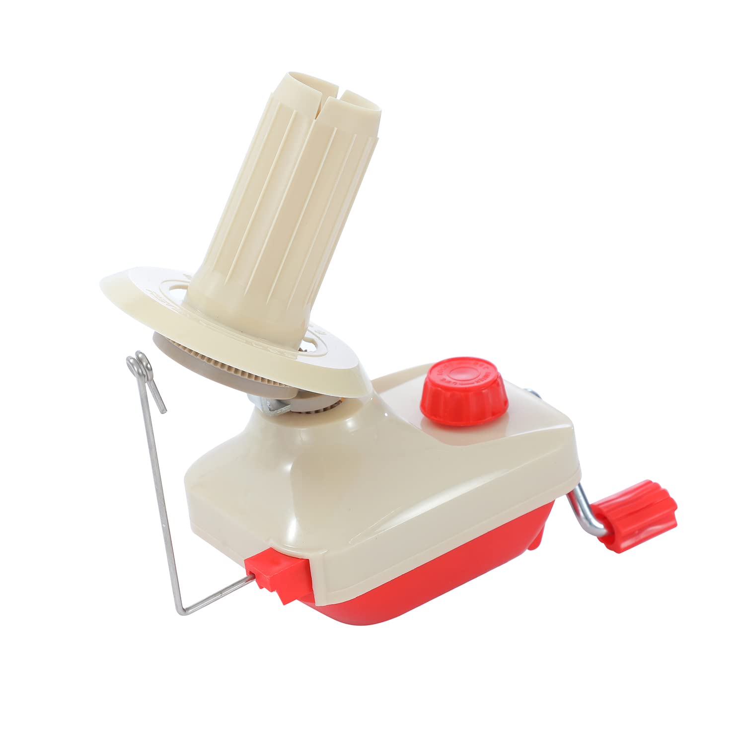 TOPWAY Avvolgitore per Gomitoli di Lana e Kit da Cucito, Avvolgitore di Fibre di Filato Lana Azionato a Mano Strumento per Cucito a Maglia 990222