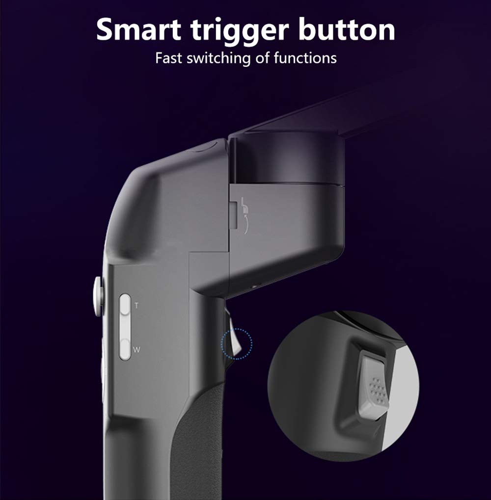 Amazon.com: MOZA Mini-S Foldable 3-Axis Gimbal Stabilizer Smartphone Gimbal  Compatible with iPhone 11 Xs Max Xr X 8 with Quick Play Back,One-Button  Zoom, Time-Lapse, Object Tracking, Inception Mode Function : Cell Phones