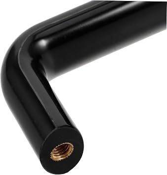 Industrial Duty U Shaped Pull Handle Ergonomic Heavy Duty Grip for Home and Kitchen Easy Installation with Threaded Design Hole Centers