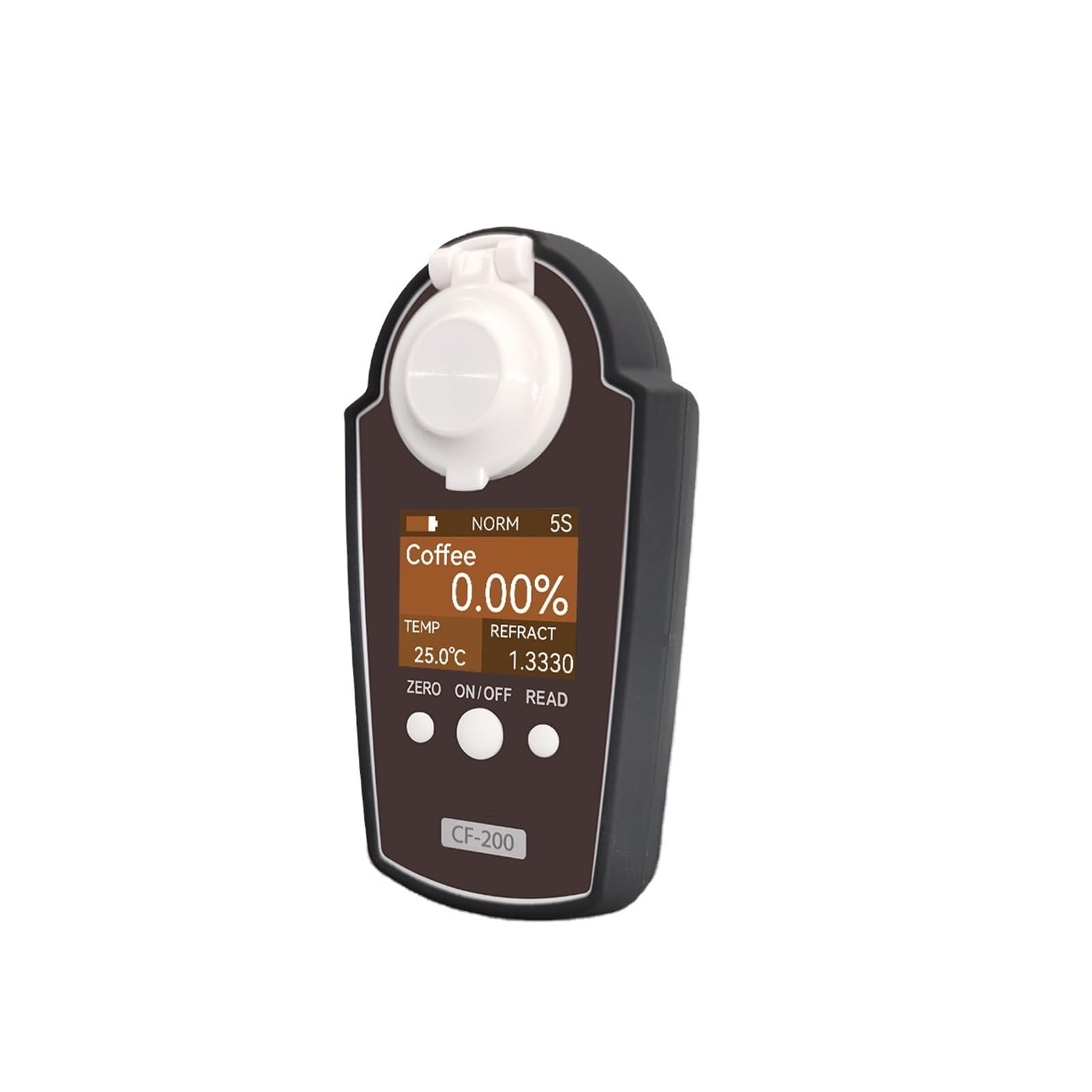 Medidor de concentración Digital TDS café Bolsillo, densitómetro Que Mide el refractómetro para Laboratorio