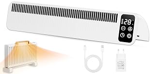 Heizkörper Ventilator, Wiederaufladbar Heizungslüfter 2 Modi, Smart Heizverstärker mit 3 Geschwindigkeitsstufen & Zeitfunktion, Magnetische Heizungsventilator für Meisten Heizkörper - 1 Stück - Amazon product rated Grade A