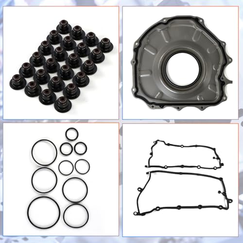 Image of AJ126 306PS Engine Cylinder Head Gasket Set Fits for Jaguar F-Pace 17-20 / XE 16-19 / XJ 14-19, 14-19 Land-Rover Discovery /Range Rover 3.0L V6 Replace OE AJ126 306PS