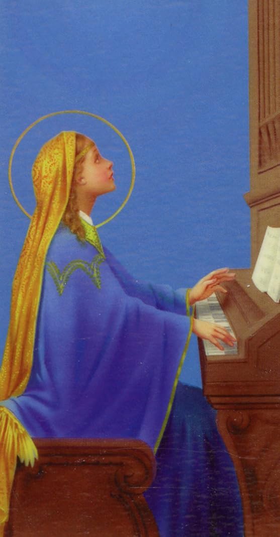 Clear Holy Cards With Gold Accents - Religious Prayer Cards, 4.5" X 2.53" With Famous Artwork - View #9