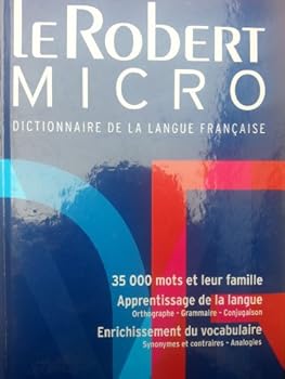 Le Robert Micro: Dictionnai...