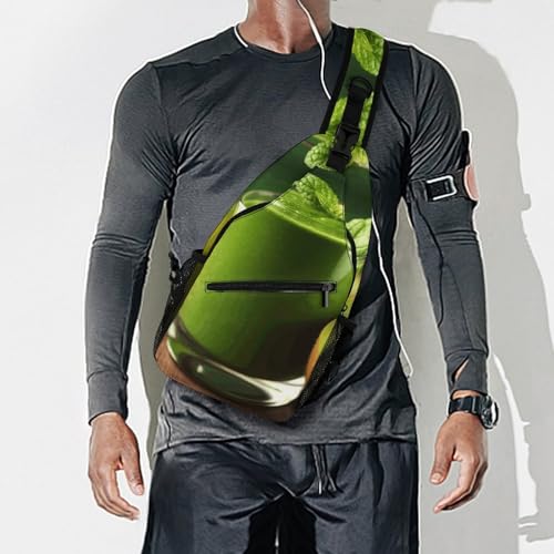 Bolso tipo sling deportivo para viaje y senderismo miniatura 7