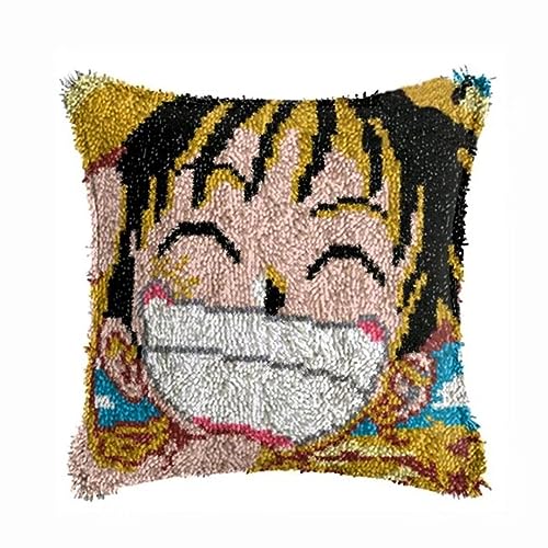 Kit tapis au point noué manga pour personnaliser votre salon