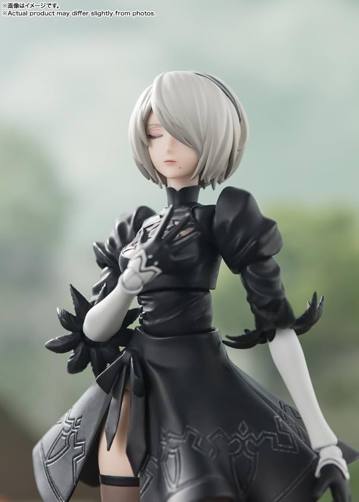ニーアオートマタ　フィギュアーツ・フィギュア　2B　２個セット Amazon | TAMASHII NATIONS S.H.フィギュアーツ 『NieR:Automata