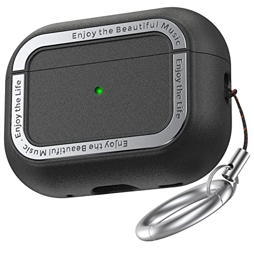 TRONWIN Case for Airpods Pro 2, Protective Cover with Smart-Design, Supports Wireless Charging