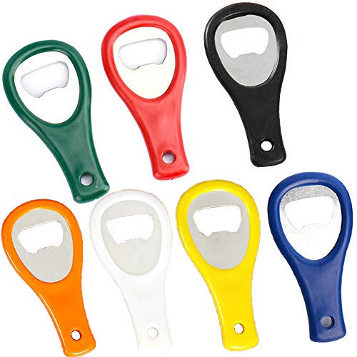 Lezed Abrebotellas Abridor de la Botella de Cerveza de Las Abrelatas Portátil Duradero Abridor de Botellas de Cerveza para apertura rápida de botellas de cerveza o refrescos Entregado 7 piezas