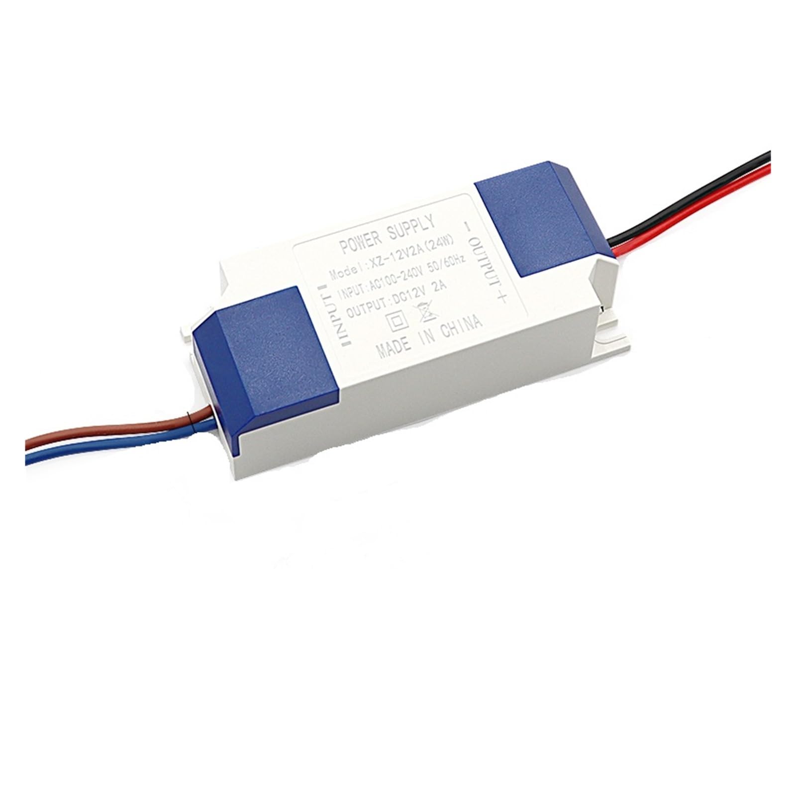 Izolowany zasilacz sterownika LED 5 W 12 W 24 W 5 V 9 V 12 V 24 V regulowany prąd stały 0,5 A 1 A transformator oświetleniowy (XZ-12V-24W-2A)