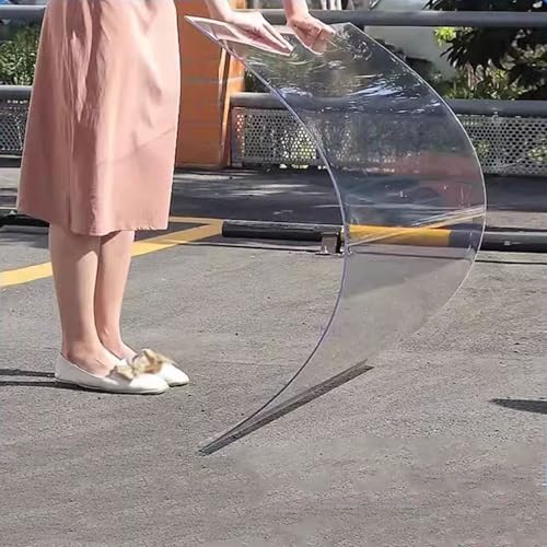 Roof panels Polycarbonate Plastic Sheet Clear Greenhouse Panels Waterproof and UV Protected Impact and Weather Resistant for Outdoor Canopy Plant Stand Roof Window Door Awning Customizable (