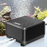 hygger 水槽エアーポンプ 2口 960L/H HG981