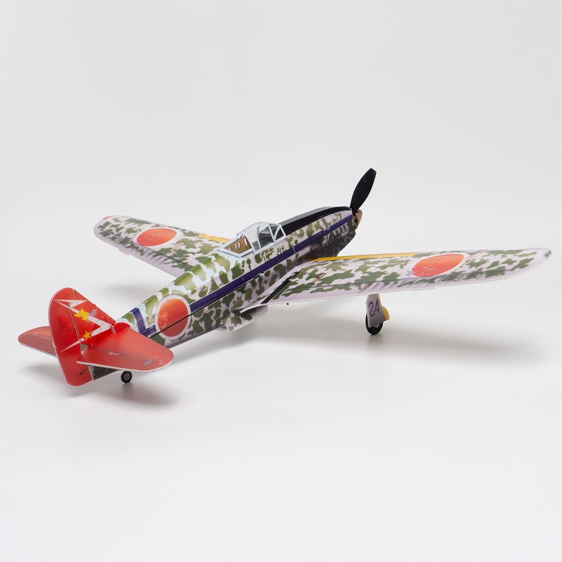 RC KI-61 5CH-Bausatz Für Ein Kampfflugzeug Aus Dem Zweiten Weltkrieg RTF
