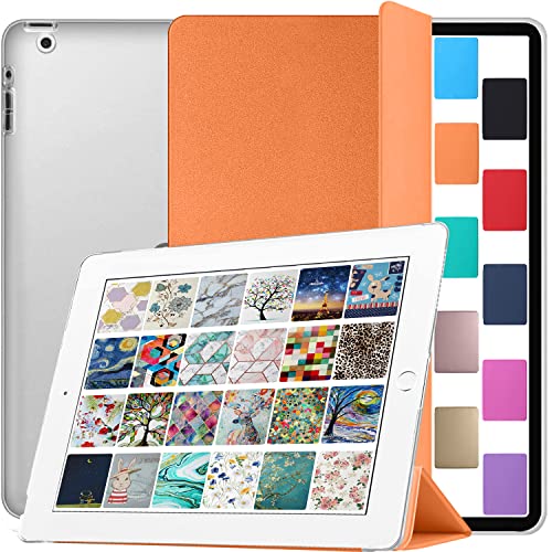 Image of DuraSafe Cases for iPad 9.7 inch Old Model 4th 3rd 2nd Gen Case A1458 MD513HN /A A1416 MC705HN /A MD328HN /A A1395 MC769HN /A MC954HN /A MC960HN /A MC979HN /A A1459 MD514HN /A MD512HN /A MD515HN /A - Orange