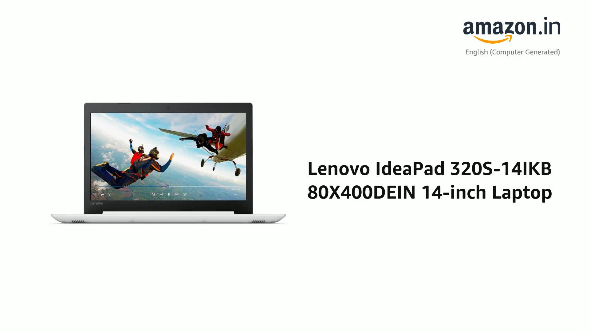 Lenovo IdeaPad 320S-14IKB 80X400DEIN 14-inch Laptop (7th Gen Core