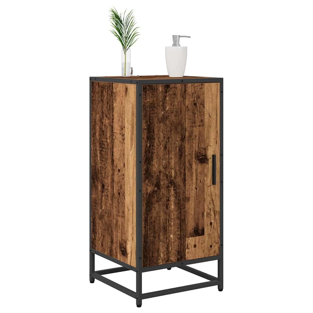 Aparador moderno Sonoma gris con estructura de metal y mucho espacio de almacenamiento de madera y metal para un hogar atemporal