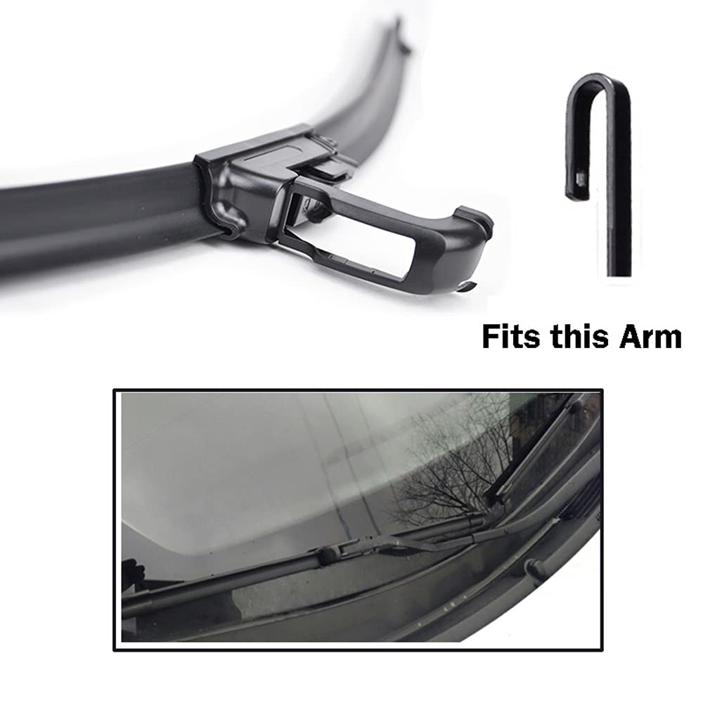 Juego De Escobillas De Limpiaparabrisas Delantero Trasero para Citroen C5 Estate 2001 2002 2003 Parabrisas