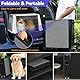 Pawaboo Hunderampe Auto, 170 × 50 cm Faltbare Hunderampe für SUV & LKW für mittelgroße & große Hunde, Hundetreppe für Auto, Hunderampe für Auto mit Rutschfester Oberfläche, Outdoor-Hunderampe bis zu