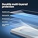 NEW'C 3 Pack Designed for Samsung Galaxy S25 Screen Protector Tempered Glass, Bubble Free, Ultra Resistant