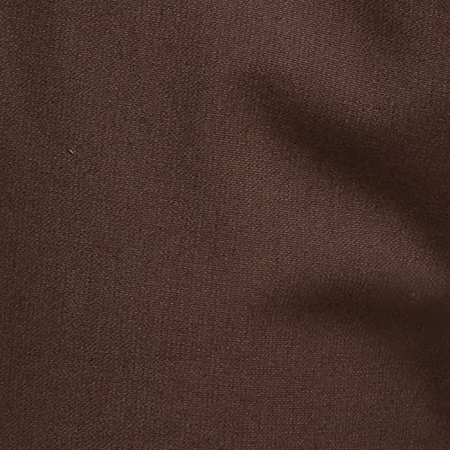 Image of Colorplus Men's Cotton Blend Solid Piece Dyed Pattern Tailored Fit Flat Front Casual Trouser