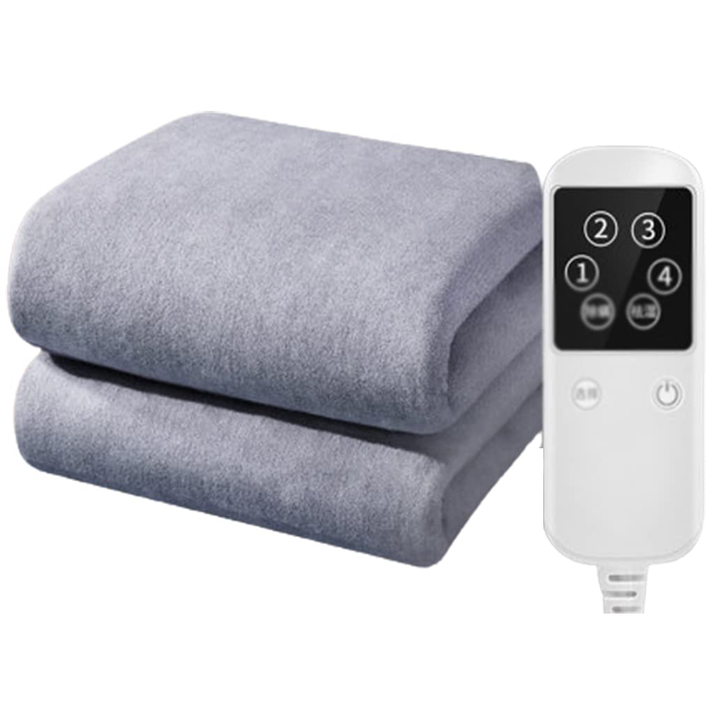 Fast Heating Heated Blanket Double Zone Electric Blanket Heated Throw  Blanket with 5 Above Heating Levels u0026 4 Time Settings Soft Plush Bed Throws  : Amazon.ca: Home