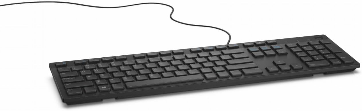 Dell KB216 – English Keyboard – USB – Black – For Inspiron 3459, 5759, Latitude 3310 2-in-1, 34XX, 35XX, 7390 2-in-1 Dell KB216 – English Keyboard – USB – Black – For Inspiron 3459, 5759, Latitude 3310 2-in-1, 34XX, 35XX, 7390 2-in-1