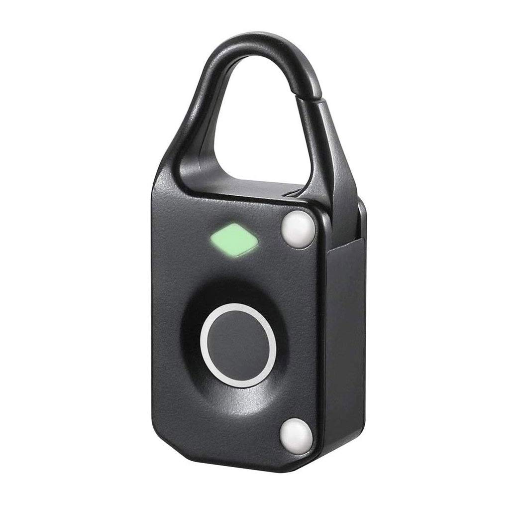Cadenas à Empreintes digitales, Verrouillage Intelligent, IP67 réel étanche imperméable, verrou biométrique clé pour la Porte extérieure, Gymnase, Sports, vélo, école, Armoire, Porte, Garage et