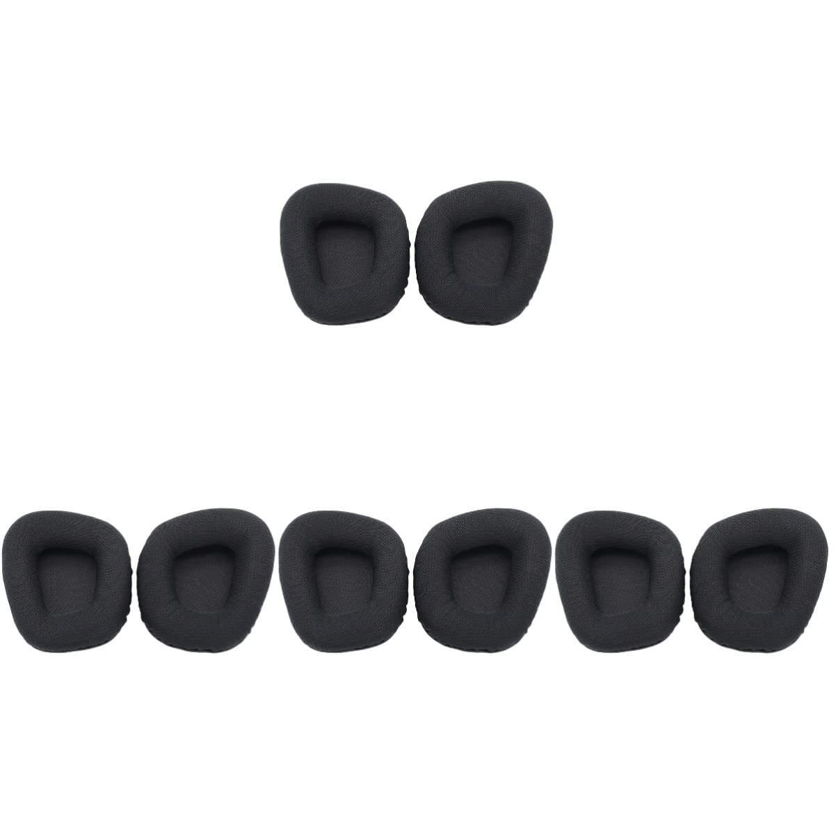 Mobestech 4pares Almohadillas De Repuesto para Auriculares Void Pro Cubiertas Memoria Compatible Auriculares Gaming Instalación Fácil
