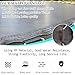 XATAMIO Trampoline Mat,Fits 8FT Frame,with 42 V-Rings and Spring Tool,Replacement Jumping Mat, Reinforce, UV-Resistant, Not Include Spring