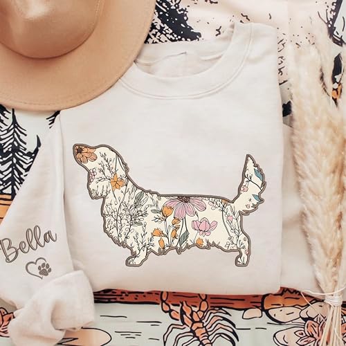 Personalized Dog Mom Sweatshirt For Women, Custom Dog Mama Sweater, Custom Pet Owner Gifts, Pet Shirt for Women2