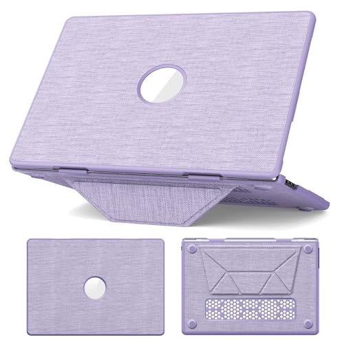 Coque MacBook Air 15 violette idéale pour le bureau mobile