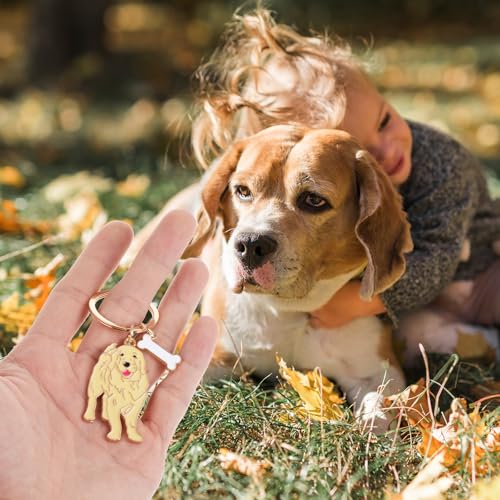 Mabor Metall Bag Charms Hundeliebhaber Geschenke,Schlüsselanhänger Hund Niedlicher Taschenanhänger Damen Accessoires Tier Schlüsseldekoration Schlüsselanhänger Auto für Damen und Herren