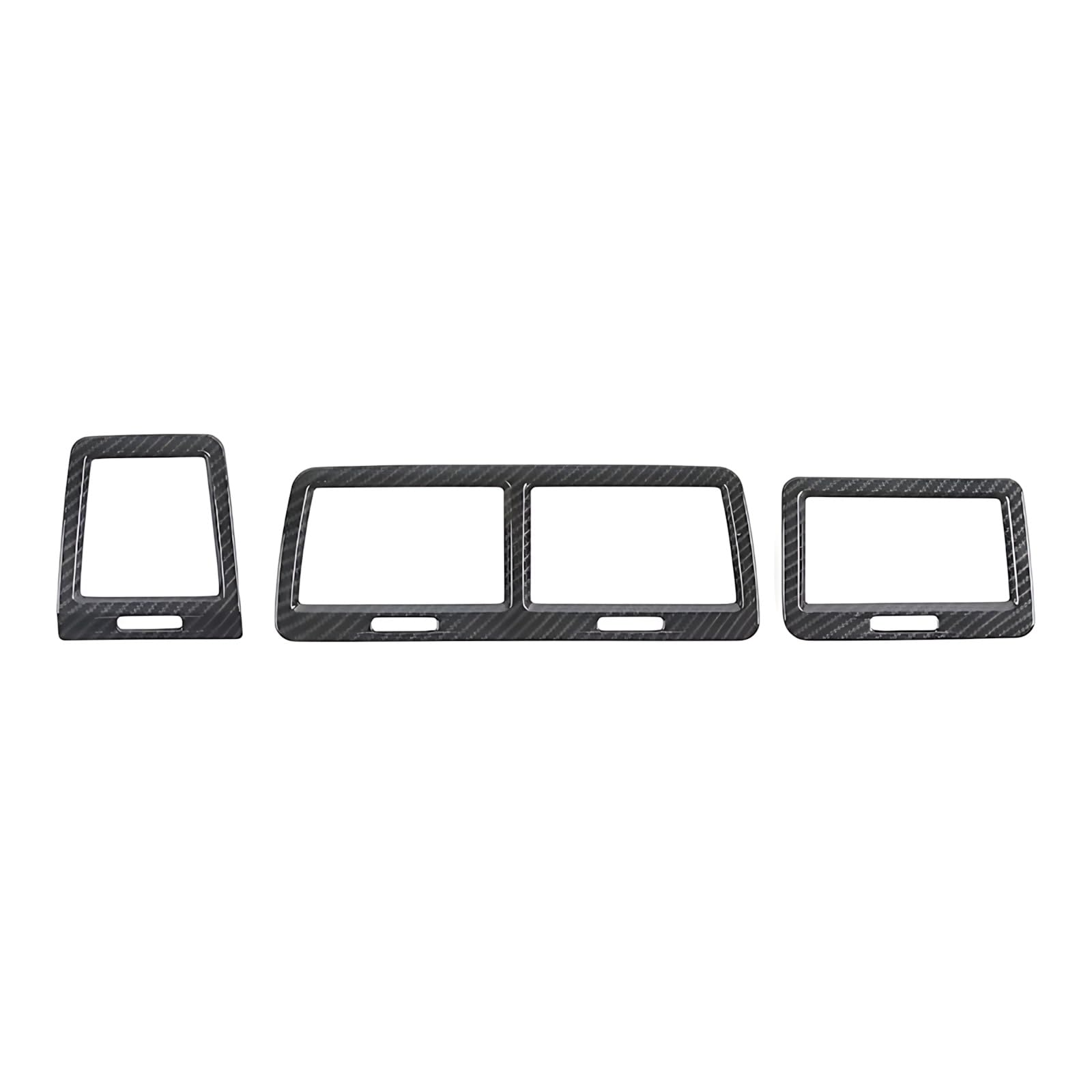 Dashboard Trim Air Vent Compatible with Dodge for Challenger 2009-2014 Car Dashboard Air Vent Trim Frame Air Outlet Decorative Cover Sticker