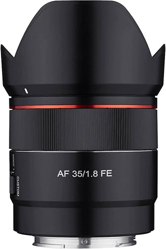 Samyang AF 1.378 in F1.8 Lente de enfoque automático para Sony FE