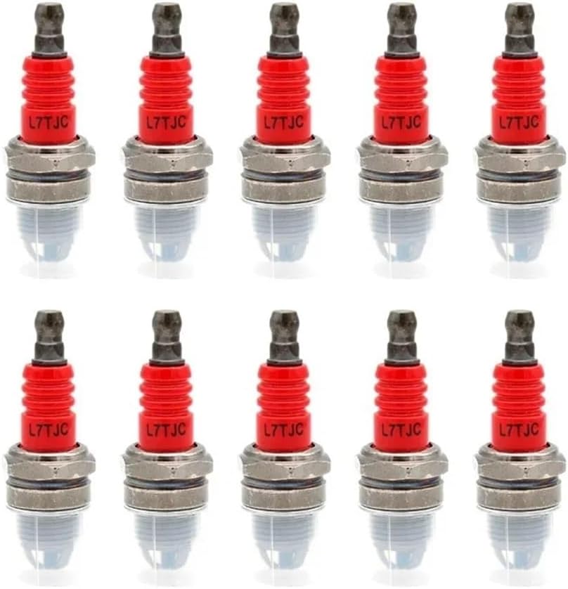 10 Pieces L7TJC Spark Plug For Chainsaw And Brush Cutter