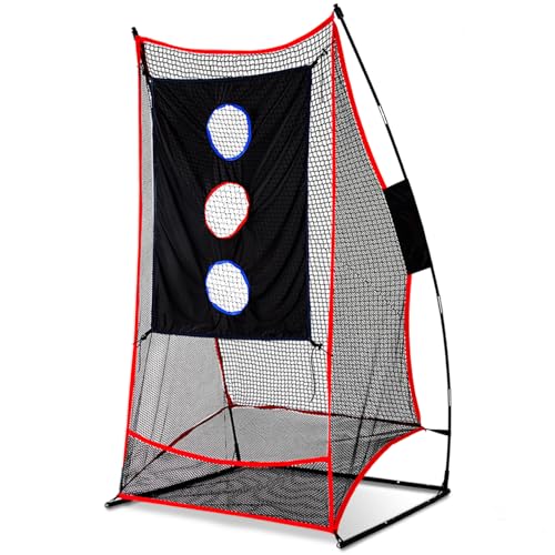 KAIDIDA Football Throwing Net Portable: 6x3ft Durable Training Target for Backyard Sports Field Use...