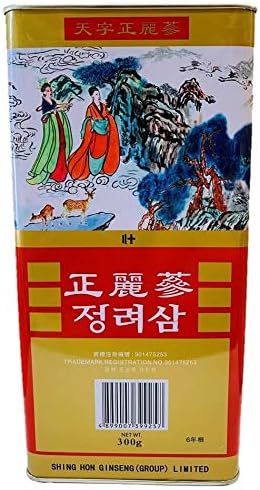 Miniatura 2 de Raíces secas de ginseng rojo coreano Shing Hon 6 años de grado celestial (10.58 oz)