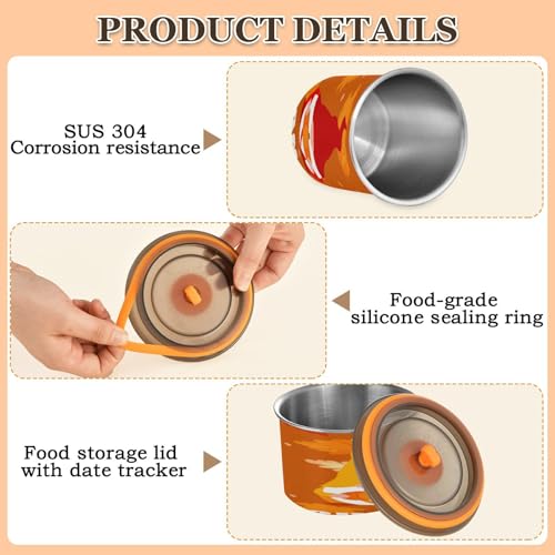 Contenedor hermético de acero inoxidable 17oz STAYTOP miniatura 4