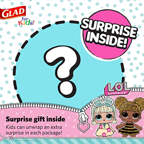 Glad For Kids Lol Heartbreakers 8.5” Paper Plates | Lol Surprise Plates With Hearts, Kids Paper Plates | Lol Themed Large Paper Plates For Everyday Use, 8.5 Inch Paper Plates 30 Ct,White #TOP4