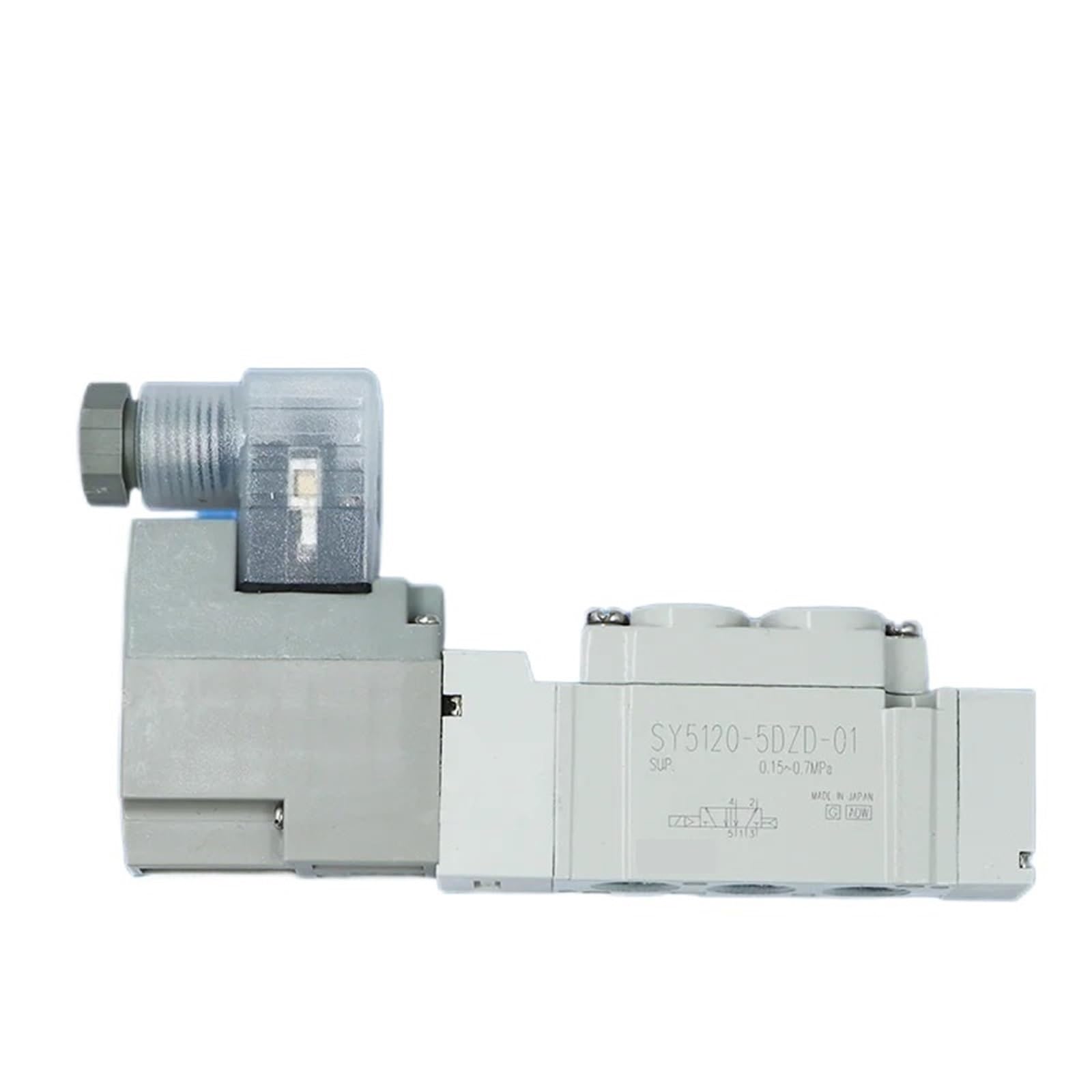 Électrovanne de commande pneumatique SY7120 pour stopper les pertes de pression d'air