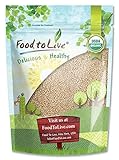 Organic Royal White Quinoa, 5 Pounds - Whole Grain, Non-GMO, Kosher, Raw, Vegan, Sirtfood, Bulk