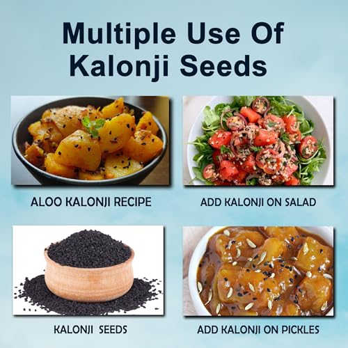 Image of Brijbooti Kalonji Seeds 800 Gr - Black Cumin Seeds for hair gowth - Nigella Seeds - Karun Jeeragam - Karuppu Jirige