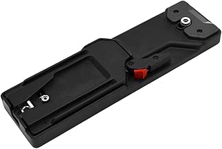 VCT-14 Type Video Camera V Mount on Tripod Plate Adapter Durable Quick Mount Camera Holder DLSR Lightweight aE Black VCT-14 Type Video Camera V Mount on Tripod Plate Adapter Durable Quick Mount Camera Holder DLSR Lightweight aE Black