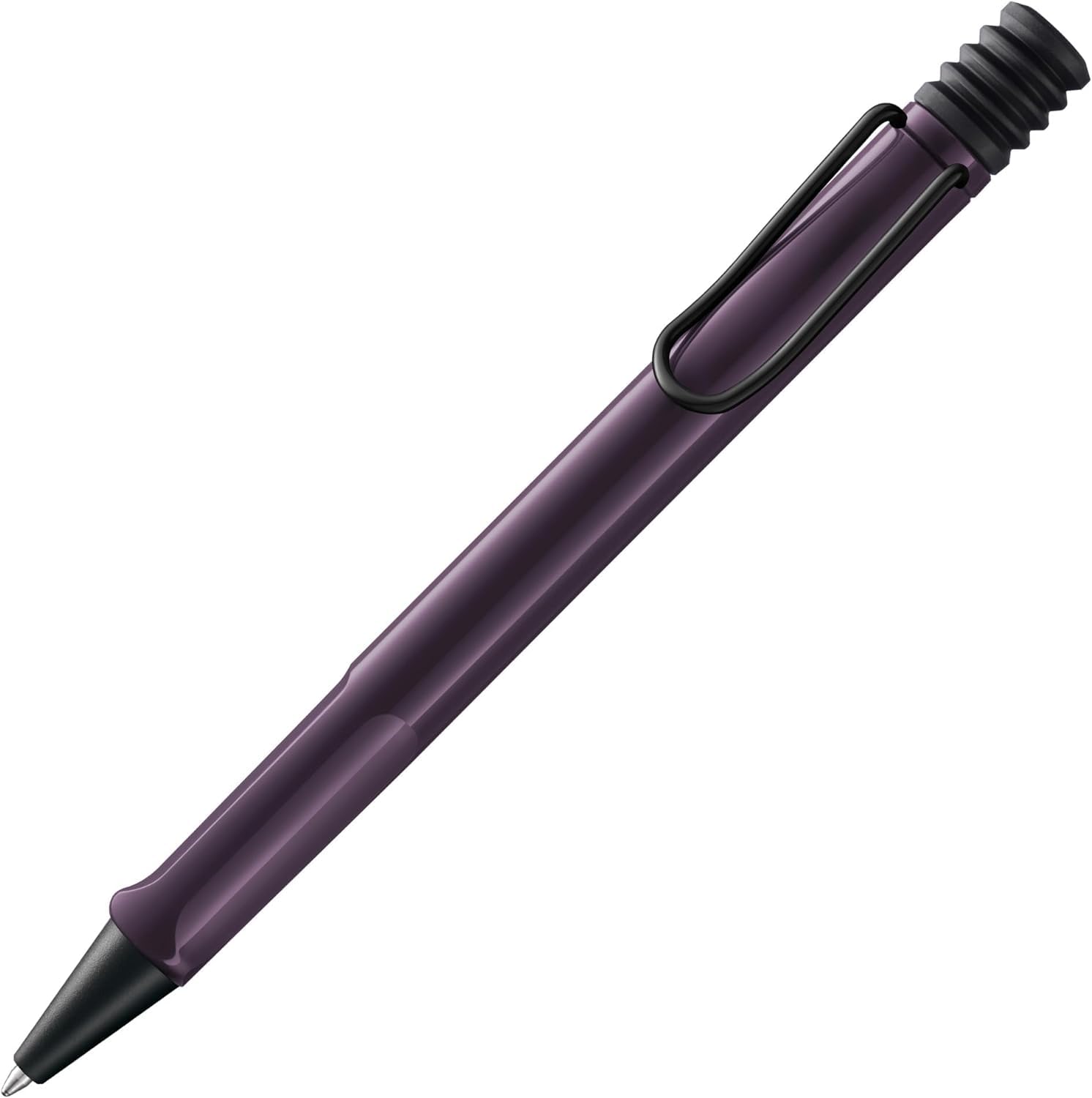 Lamy safari violet blackberry - Ballpoint Pen with ergonomic grip & line width M - for pleasant long writing - made of robust ASA plastic – including large capacity refill M 16 in black — image 1