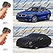 Kaugung Car Cover Custom fit BMW 3 Series E30 (1982-1994), 7 Layers Windproof All Weather Waterproof Outdoor Cover Sun Rain UV Dust Snow Protection. Black