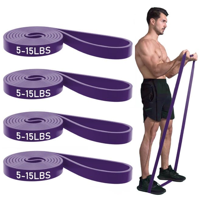 Image of Resistance Bands, Pull Up Bands, Pull Up Assist Band Exercise Bands for Men & Women Working Out, Body Stretching, Physical Therapy, Muscle Training