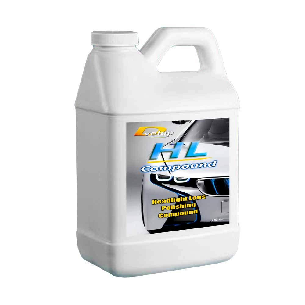 Dvelup Headlight Rubbing Compound – Gallon