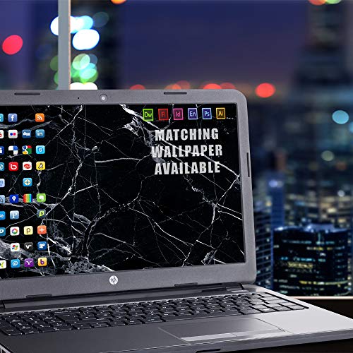 Itsaskin1 LAPTOP15U-111-14 15 15.6 Inch Laptop Notebook Skin Vinyl Sticker Cover Decal Fits 13.3 Inch 14 Inch 15.6 Inch 16 Inch Hp Lenovo Apple Mac Dell Compaq Asus Acer / Black Marble Granite White thumb #5