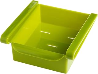 POPETPOP Fridge Space Saver Freezer Organizer Fridge Drawer Slide Fridge Holder